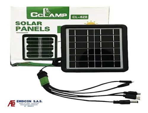 Mini Panel Solar Cargador De Celular Cl 620 2w